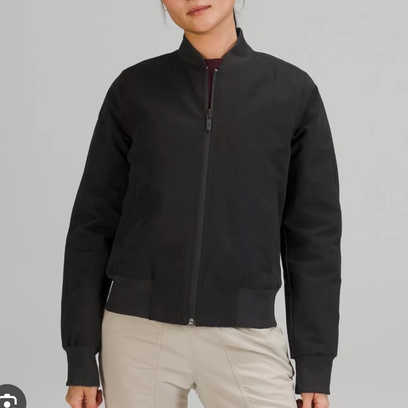 Lululemon Non Stop Cotton Bomber - Picture 1 of 5